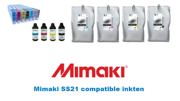 Mimaki Compatible Inkten voor Professioneel Gebruik - XL Print