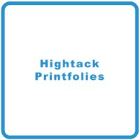 High-tack vinyl printfolies