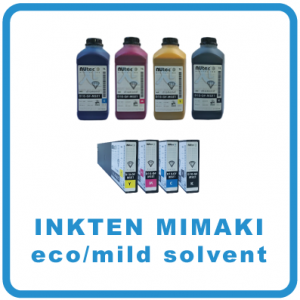 Inkten - Mimaki eco/mild solvent
