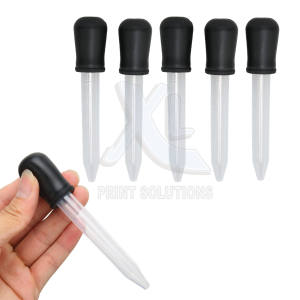 Pipetten met silicone dropper 5ml (5stuks)