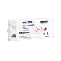 Mutoh UH71 WH220 UV inkt White 220ml